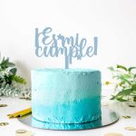 Cake Topper Es Mi Cumple