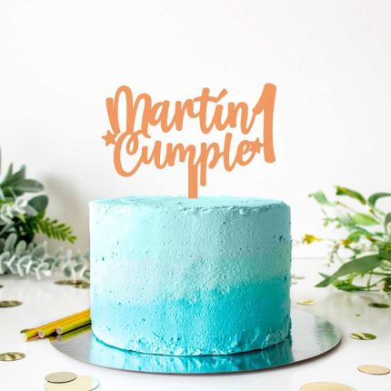 Topper Nombre Cumple