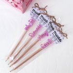 Lápiz personalizado Nombre - Wooden Love