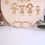 Placa personalizada día la madre