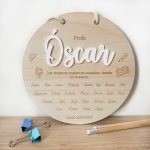 Placa personalizada Profe