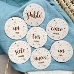 Cumple Mes Estrellas Wooden Love