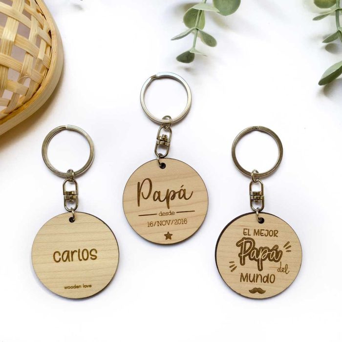 Llavero Día del Padre Wooden Love