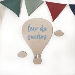 Globo Leer da sueños Wooden Love