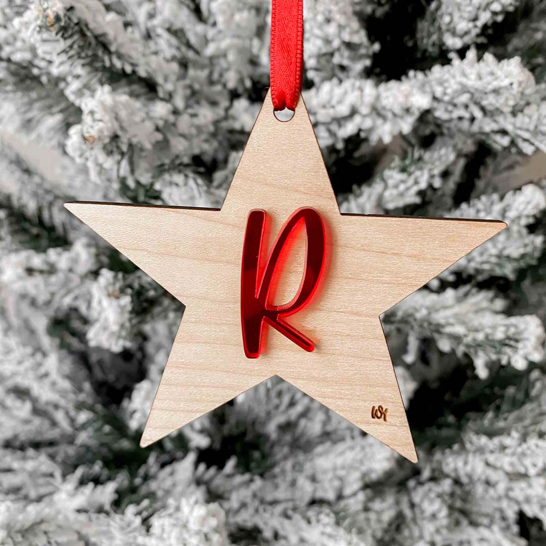 Adorno de Navidad Estrella Adorno de Navidad Estrella