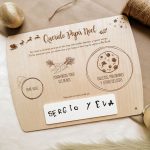 Bandeja Papa Noel Pizarra Wooden Love