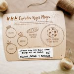 Bandeja Reyes Magos Pizarra Wooden Love