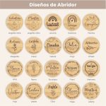Diseños Abridor Imán Madera WoodenLove